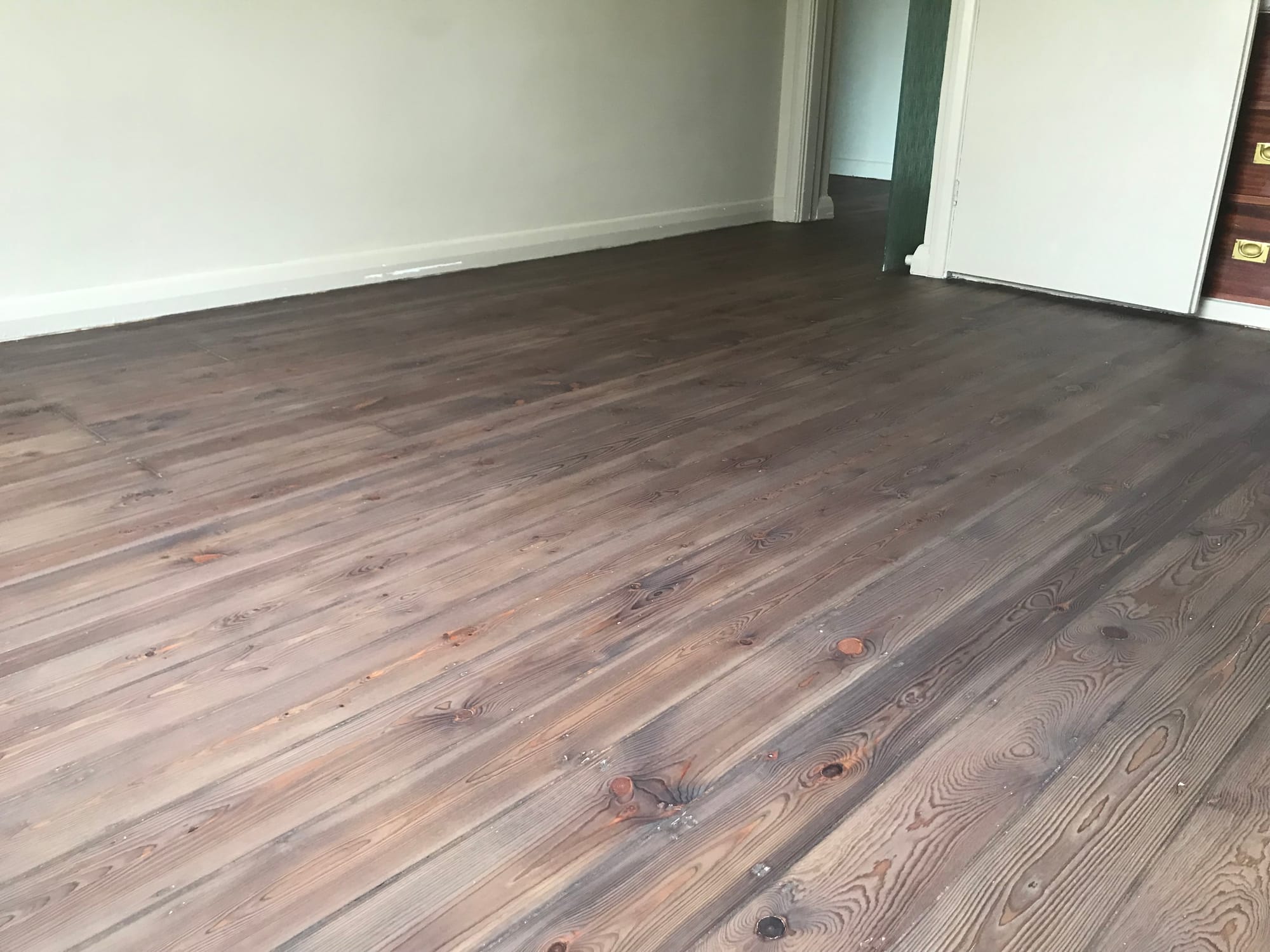 Floor sanding before and after, project 10, after
