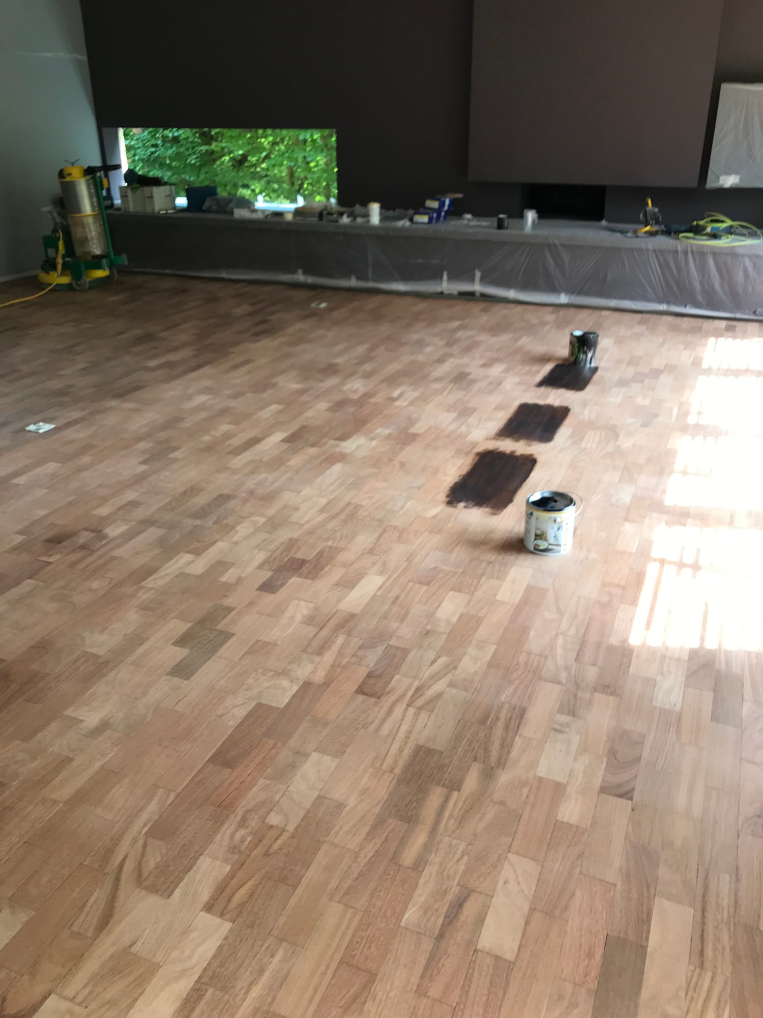 Floor sanding before and after, project 12, before