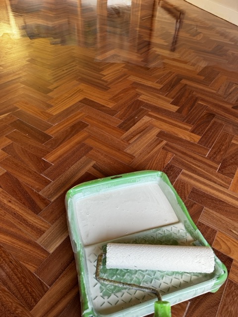 Floor sanding before and after, project 18, after