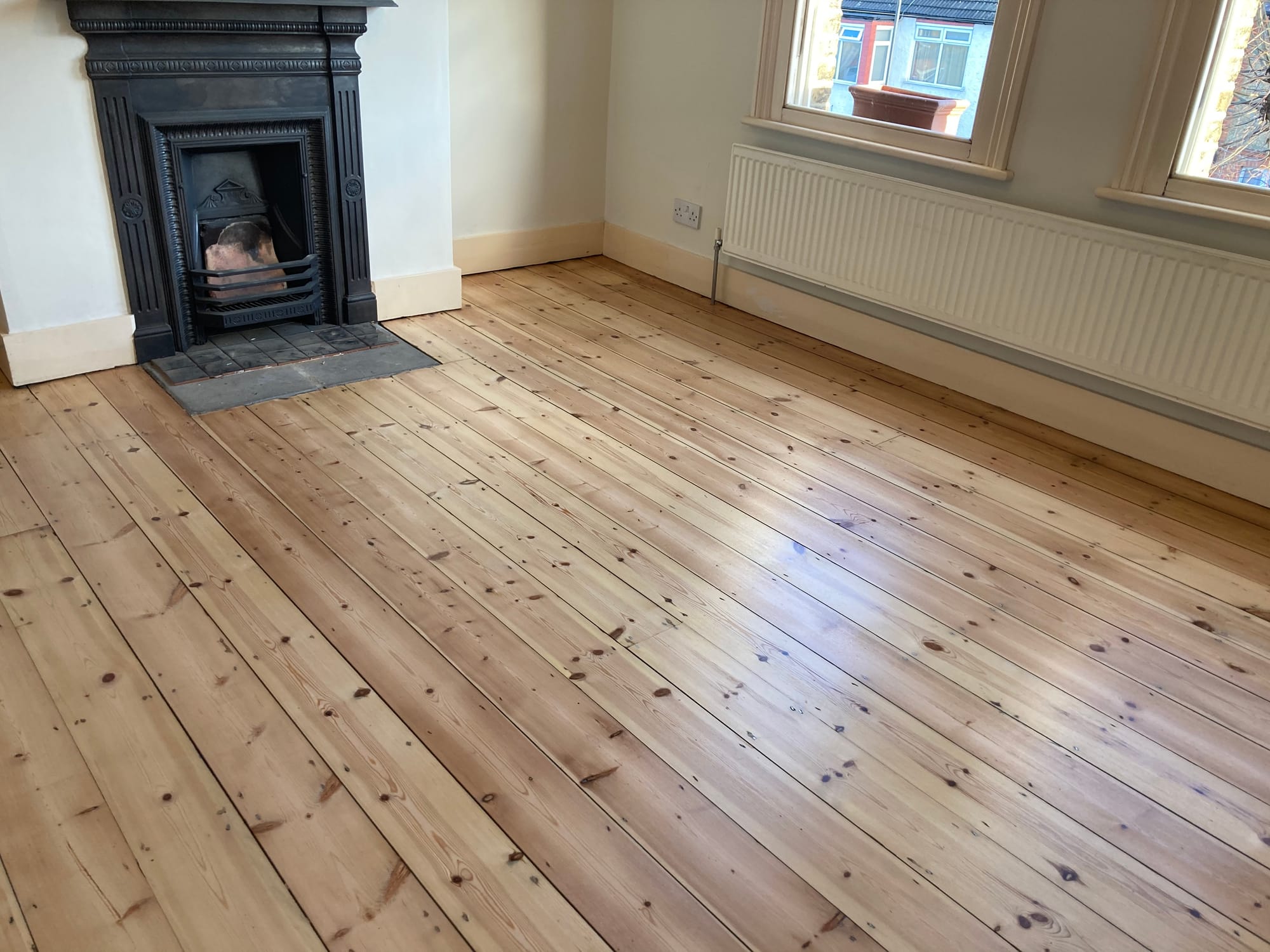 Floor sanding before and after, project 3, after