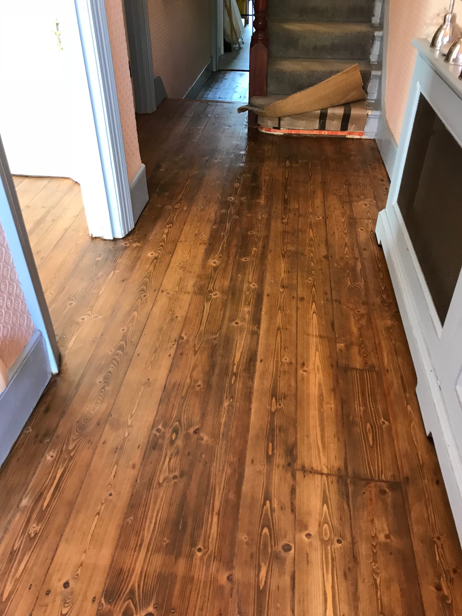 Floor sanding before and after, project 4, before