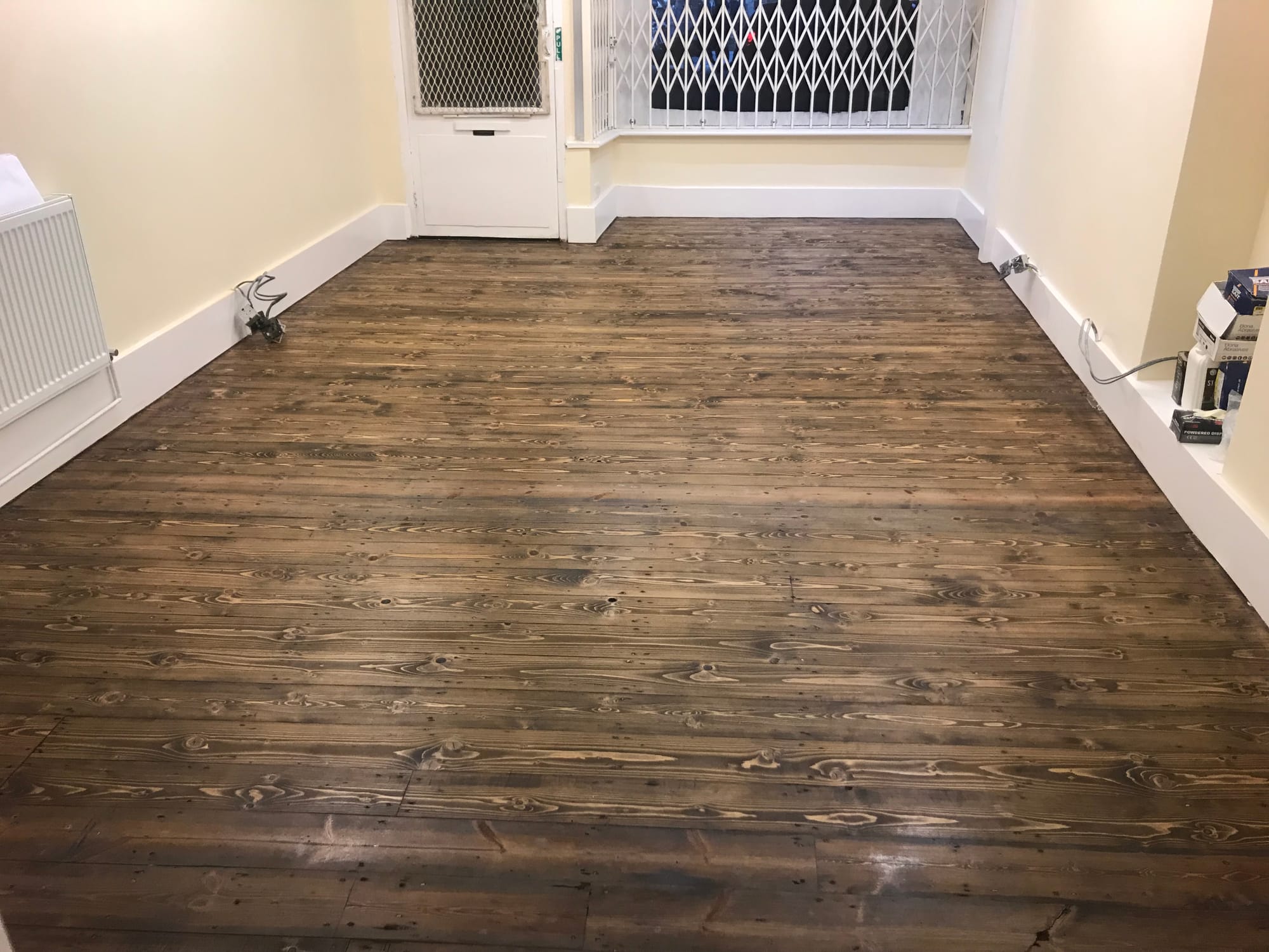 Floor sanding before and after, project 9, after